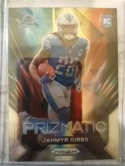 2023 Prizm Prismatic Rookie Jahmyr Gibbs #20