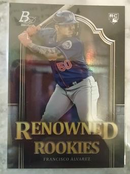 2023 Bowman Platinum Renowned Rookies Francisco Alvarez #2