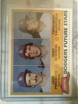 1981 Topps Rookie Fernando Valenzuela #302