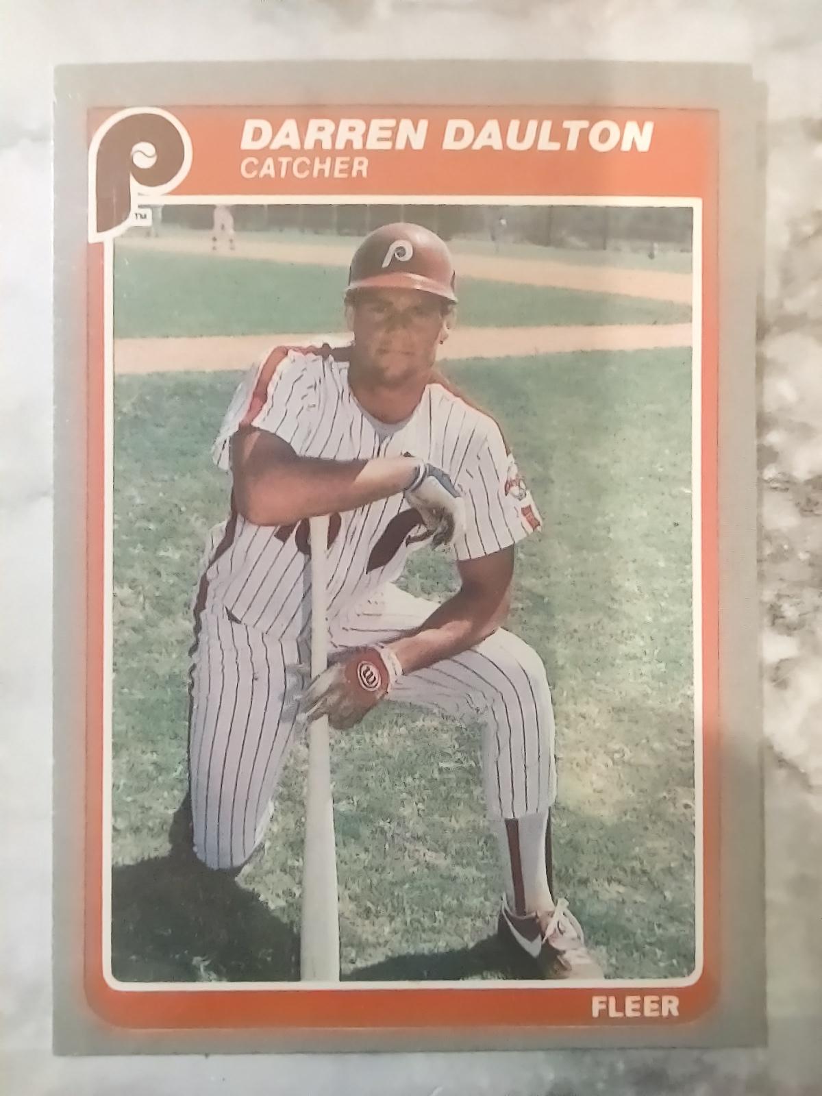 1985 Fleer Update Rookie Darren Daulton #U33