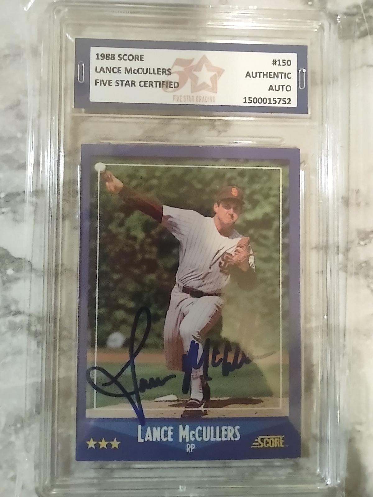 Hand Signed Lance McCullers W/ COA