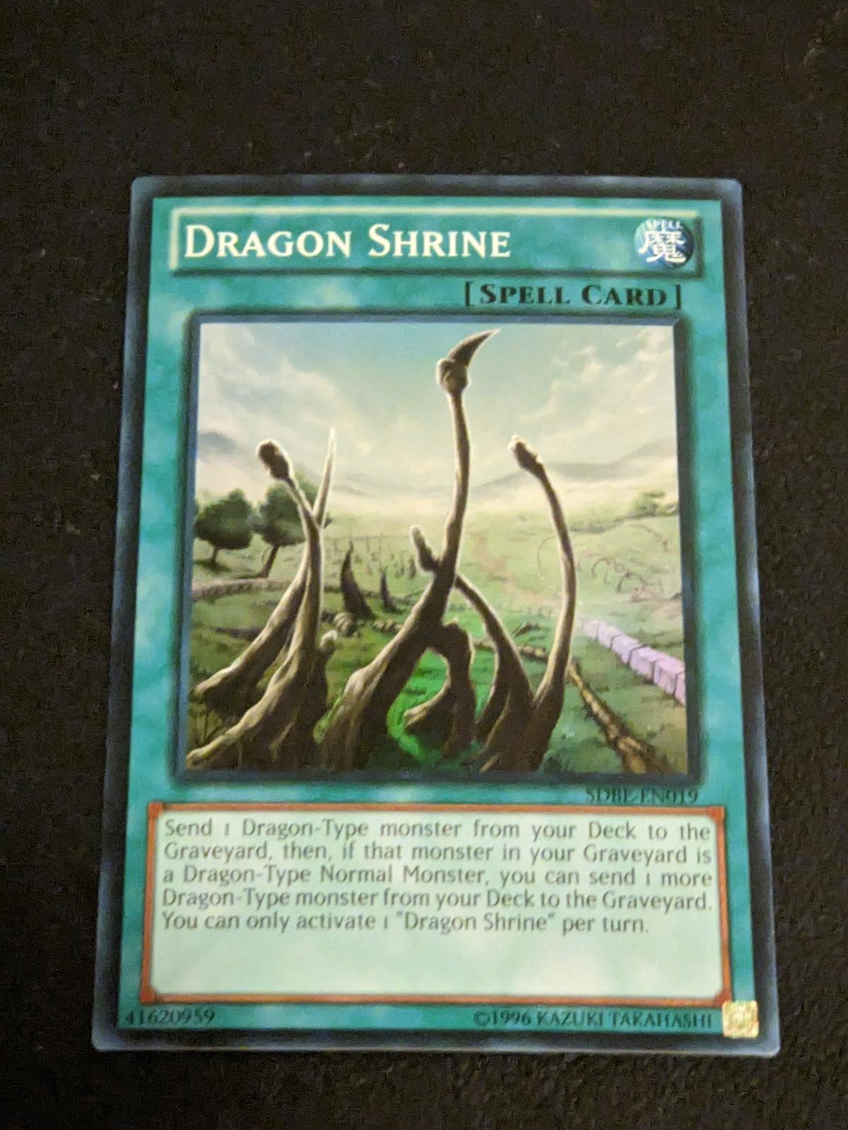 Yugioh - Dragon Shrine - 1st Edition Card