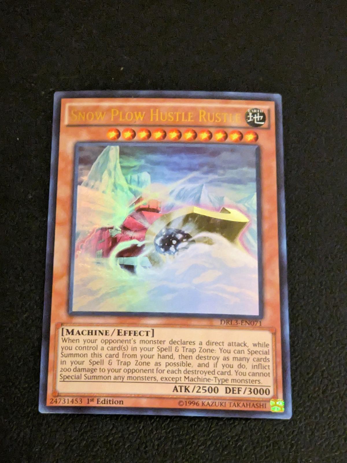 Snow Plow Hustle Rustle - DRL3-EN071 - Ultra Rare - 1st ed - Yugioh