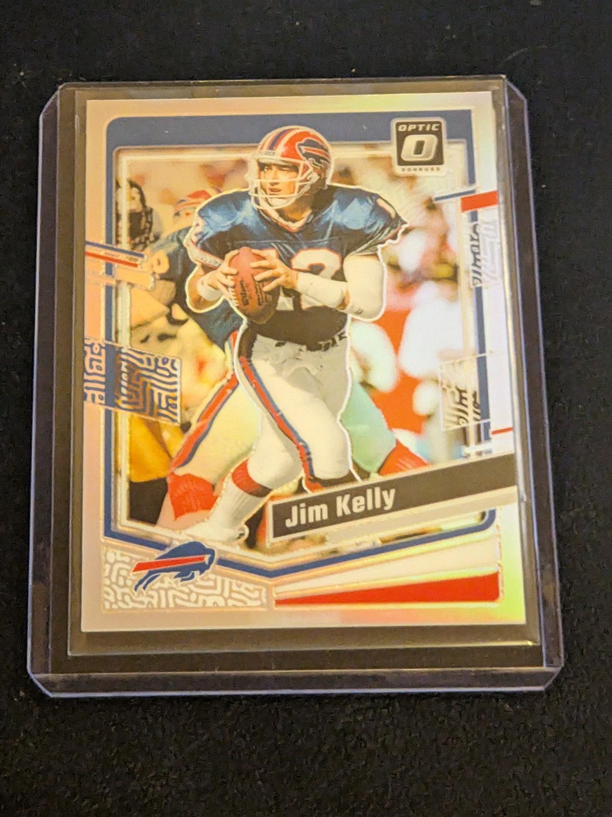 2023 Donruss Optic Jim Kelly Silver Holo Prizm #21