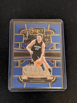 2023-24 Panini Select Franz Wagner #17 Blue Prizm Concourse