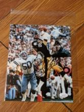 Rocky Bleier autographed 8x10 photo with JSA COA