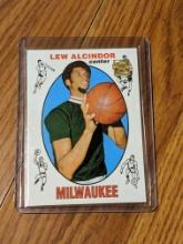 Kareem Abdul-Jabbar- Lew Alcindor reprint of 1969 Topps rc