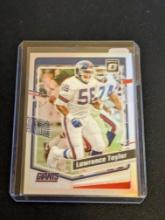 2023 Donruss Optic silver prizm holo Lawrence Taylor card 145