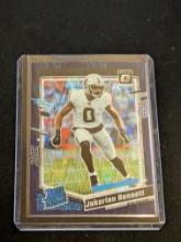 Jakorian Bennett 2023 Donruss Optic Football Rated Rookie Purple Shock #259