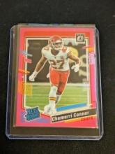 2023 Optic Donruss Football Chamarri Conner #255 Pink Rated Rookie
