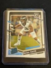 Nolan Smith 2023 Donruss Optic #283 Rated Rookie RC Philadelphia Eagles