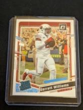 2023 Panini Donruss Optic Rated Rookie RC #203 Garrett Williams - Cardinals