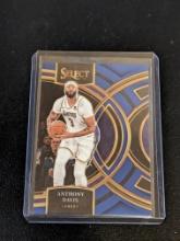 Anthony Davis 2023-24 Panini Select Blue #181 Los Angeles