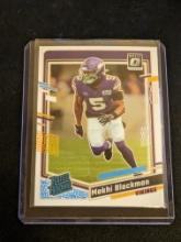 2023 Donruss Optic Rated Rookie Mekhi Blackmon Minnesota Vikings