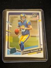 2023 Panini Donruss Optic Football Stetson Bennett IV Rated Rookie #267 RAMS