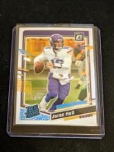 2023 Donruss Optic #270 Jaren Hall Rated Rookie RC Minnesota Vikings