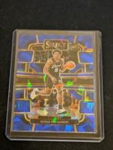 2023-24 Panini Select Ausar Thompson Blue Ice Rookie Card #95 Pistons RC