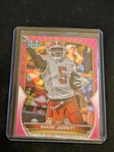 2022 Bowman University Chrome #2 Rakim Jarrett Pink Refractor