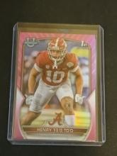 2022 Bowman U Chrome #88 Henry To'o To'o (1st Bowman) Pink Refractor