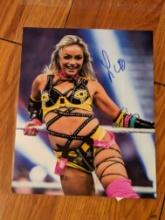 Liv Morgan autographed 8x10 photo with coa