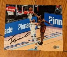 Isaac Okoro autographed 8x10 photo with coa