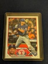 2023 Topps Series 2 Bubba Thompson #597 Texas Rangers Rookie Card