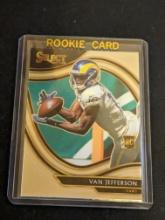 2020 Panini Select-Van Jefferson Field Level RC #371