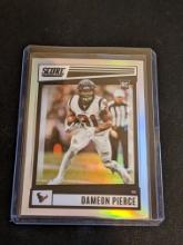 2022 Panini Chronicles Score DAMEON PIERCE Rookie Silver Prizm RC #SP-345 Texans