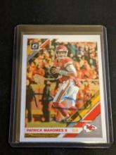 Patrick Mahomes II autographed card w/coa