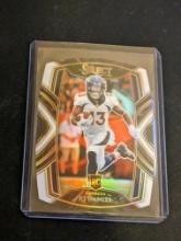 2020 Panini Select Club Level White Prizm Die-Cut KJ Hamler #267 Rookie RC