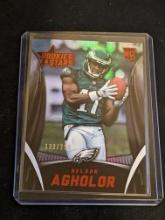 Nelson Agholor Rookie 2015 Panini Rookies & Stars #186 Philadelphia Eagles RC 133/299 SP red foil