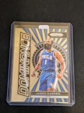 2023-24 Prizm James Harden Dominance #21 Base Insert Card 76ers