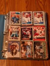 Vintage 3 ring binder liquidation lot w/ especially warren moon/shawn kemp/strawberry,etc