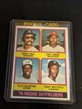 1976 Topps #590 RC Rookie Chet Lemon Ellis Valentine