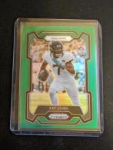 2023 PANINI PRIZM insert GREEN #141 ZAY JONES JACKSONVILLE JAGUARS FOOTBALL