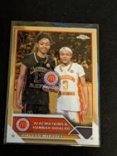 2023 Topps Chrome McDonalds #100 JuJu Watkins Hannah Hidalgo Girls Co-MVPs