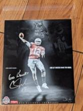 Cardale Jones autographed 8x10 photo with coa