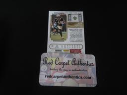 Alvin Kamara signed football card COA