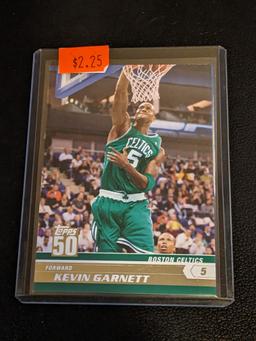 Kevin Garnett 2008 Topps NBA 50th Anniversary Basketball Card #40 of 50