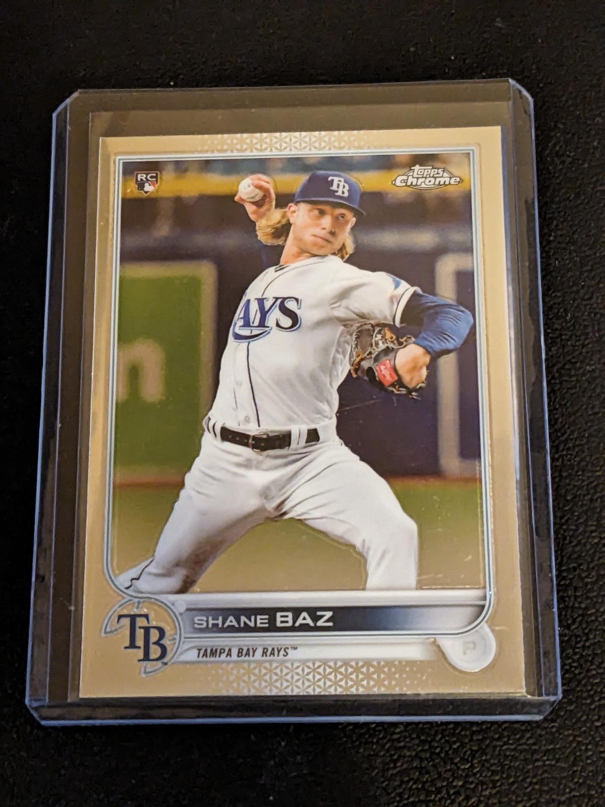 2022 Topps Chrome - #201 Shane Baz (RC)