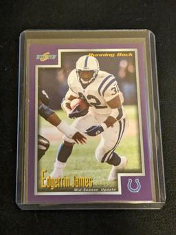 1999 Score Supplemental Football Edgerrin James RC #S-80 HOF