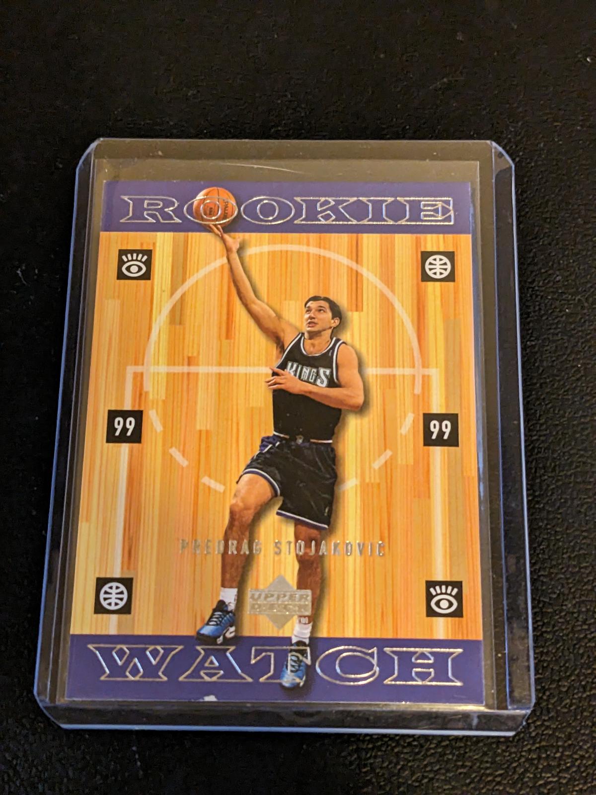 1998-99 Upper Deck Predrag Peja Stojakovic Rookie Watch RC #331 Sacramento Kings