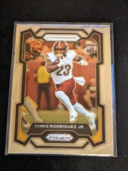 2023 Panini Prizm Football #398 Chris Rodriguez Jr. RC