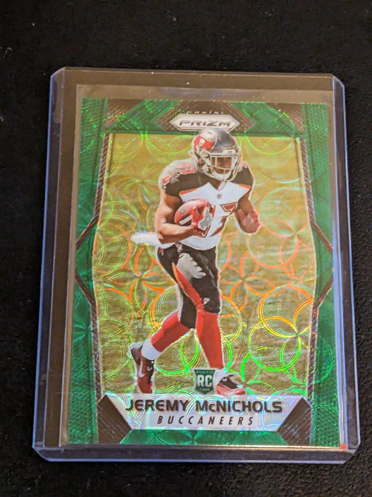 06/99 SP Jeremy McNichols 2017 Panini Prizm Green Scope RC Rookie