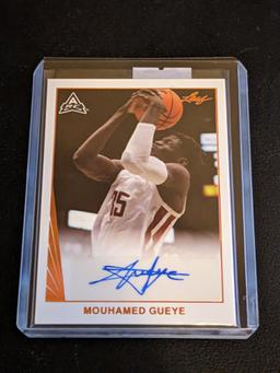 Mouhamed Gueye 2021-22 Leaf Memories Basketball Auto RC, No. BA-MG1