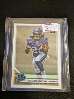 2019 Panini Donruss Optic Rated Rookie Alexander Mattison #181 RC