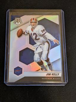 2021 Panini Mosaic - Silver Prizm #27 Jim Kelly  HOFER