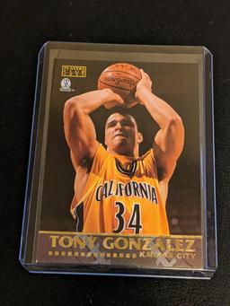 1997 Score Board Players Club Tony Gonzalez #38 Rookie RC