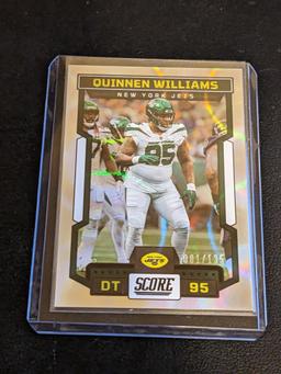 Quinnen Williams 081/135 SP 2023 Panini score  Parallel Insert SP