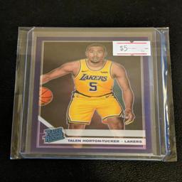 2019-20 Donruss Optic Rated Rookie Purple Prizm #151 Talen Horton-Tucker RC